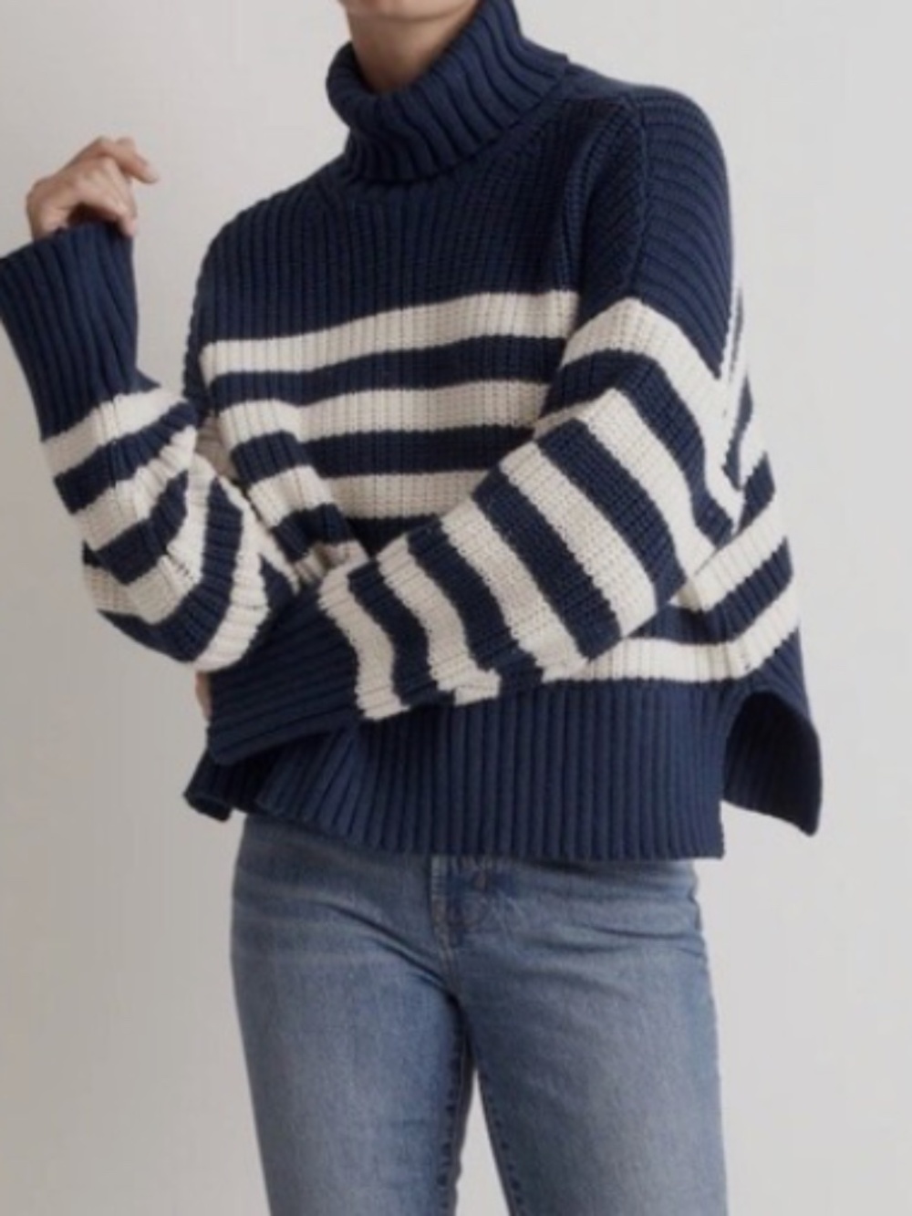 NWOT Madewell Turtleneck Sweater, Size L